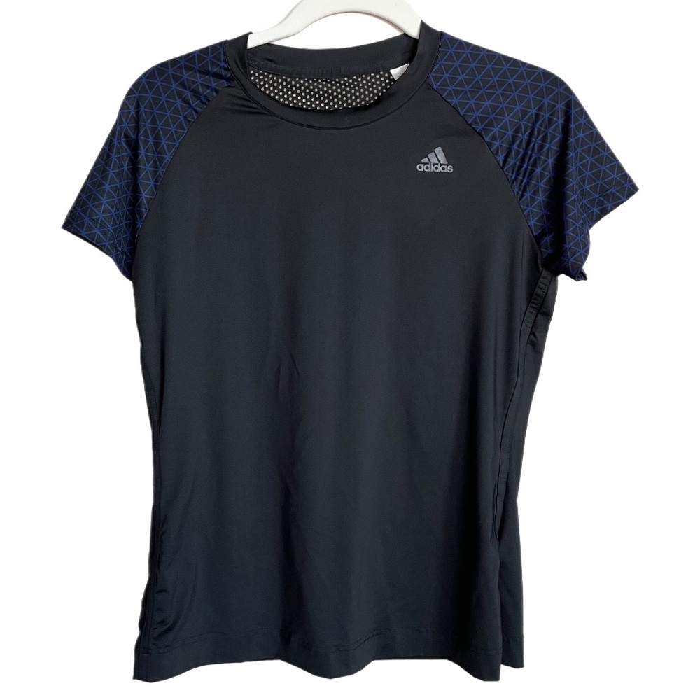 Women's Black Adidas Workout Shirt